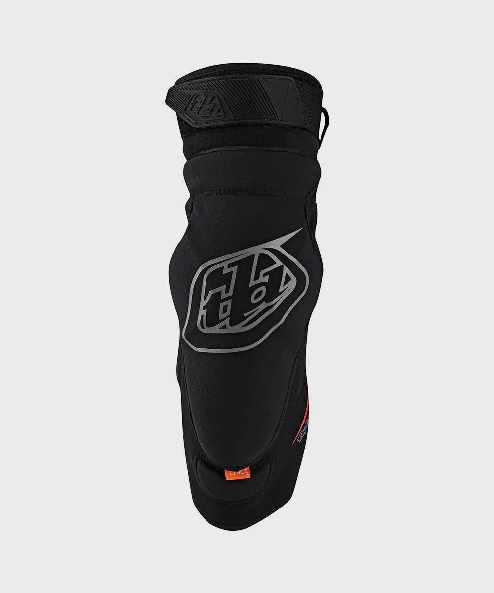 Troy Lee Designs Raid Cycle Knee Guard Solid Black - FREE UK Shipping, FREE 365 Day Returns | Moto Central