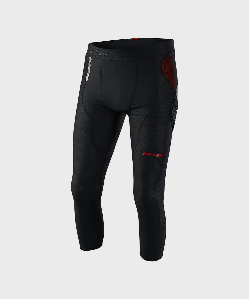 Troy Lee Designs Stage Ghost D30 Cycle Trouser Base Layer Solid Black - FREE UK Shipping, FREE 365 Day Returns | Moto Central