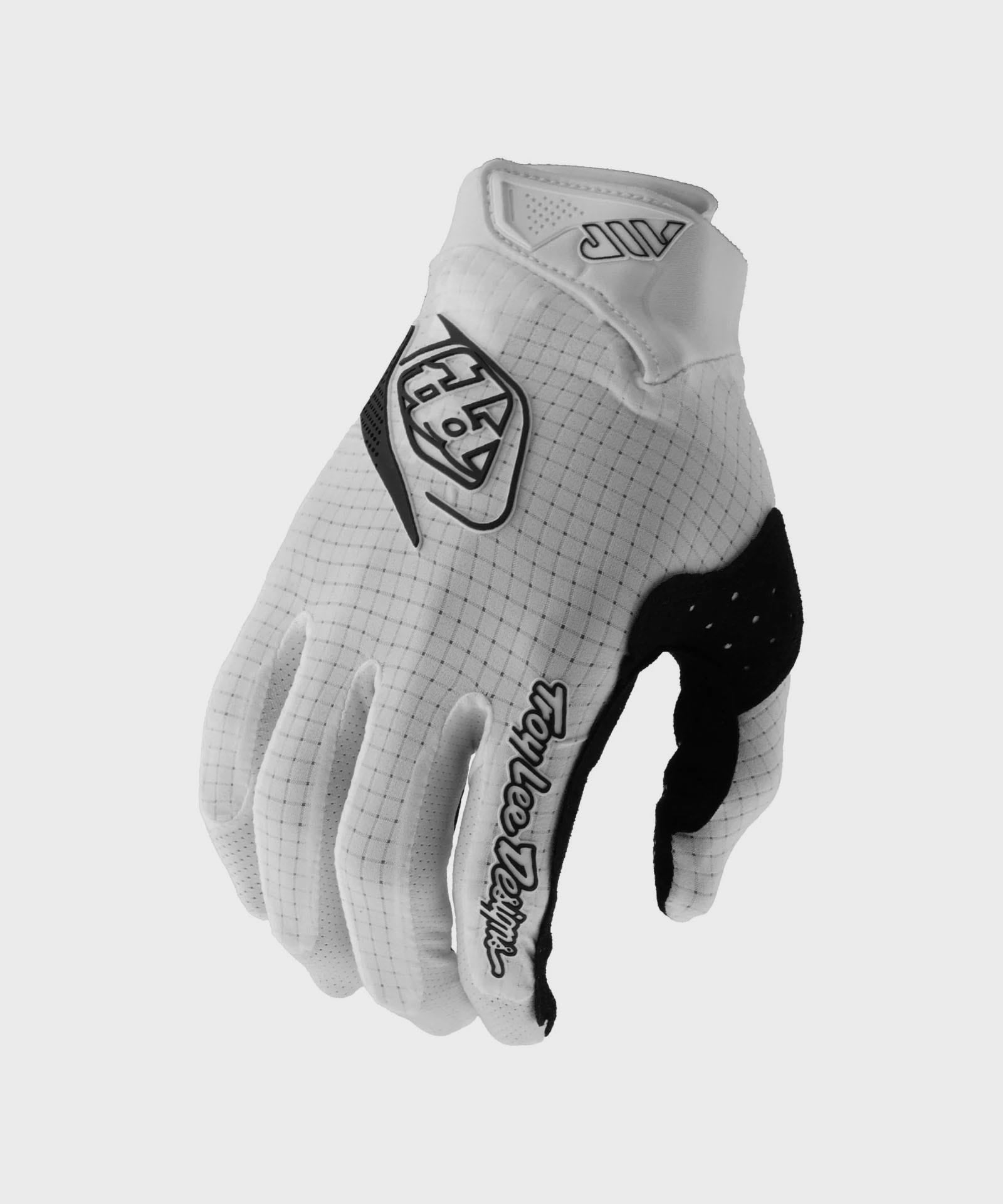 Troy Lee Designs Air Cycle Gloves Mono White - FREE UK Shipping, FREE 365 Day Returns | Moto Central
