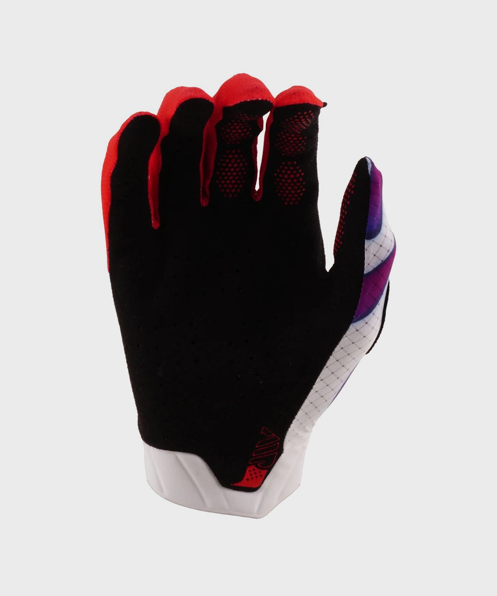 Troy Lee Designs Youth Air Cycle Gloves Overspray White / Violet - FREE UK Shipping, FREE 365 Day Returns | Moto Central