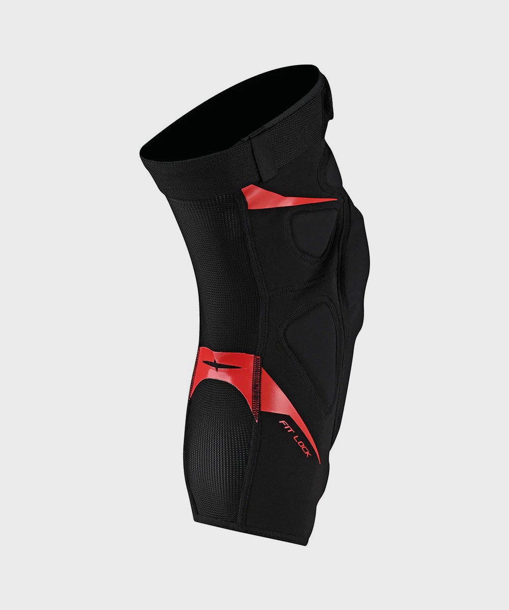 Troy Lee Designs Raid Cycle Knee Guard Solid Black - FREE UK Shipping, FREE 365 Day Returns | Moto Central