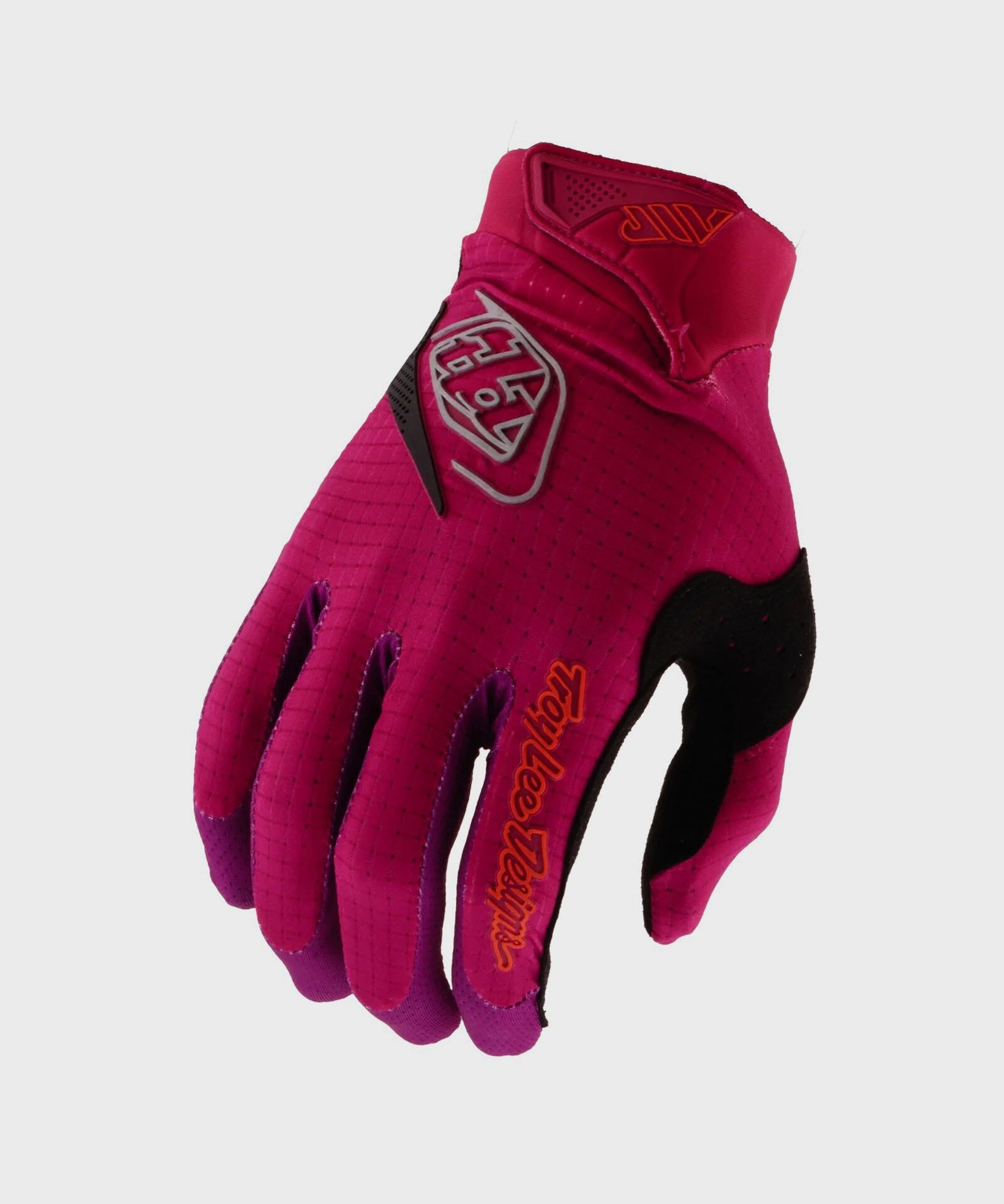 Troy Lee Designs Youth Air Cycle Gloves Mono Light Fuchsia - FREE UK Shipping, FREE 365 Day Returns | Moto Central