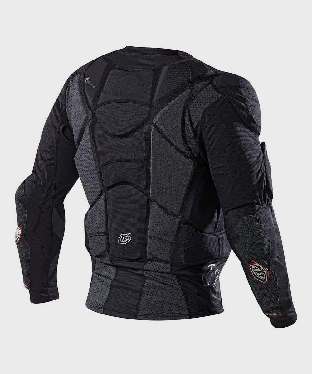 Troy Lee Designs UPL7855 Hot Weather Youth Long Sleeves Cycle Shirt Solid Black - FREE UK Shipping, FREE 365 Day Returns | Moto Central