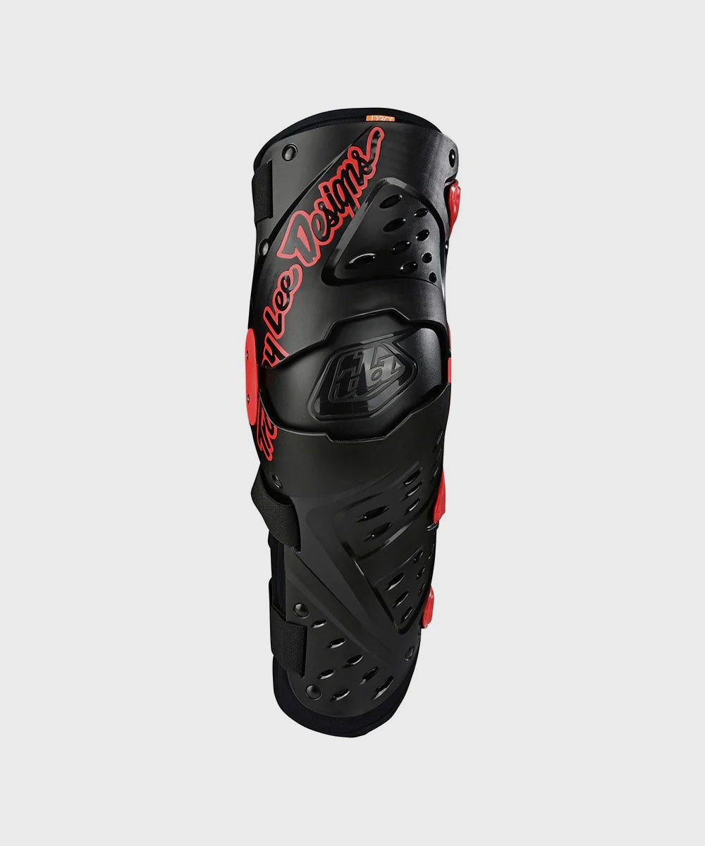 Troy Lee Designs Triad Cycle Knee / Shin Guard Hard Shell Solid Black - FREE UK Shipping, FREE 365 Day Returns | Moto Central