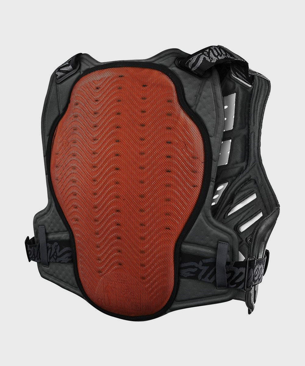 Troy Lee Designs Rockfight CE Flex Cycle Chest Protector Solid White - FREE UK Shipping, FREE 365 Day Returns | Moto Central