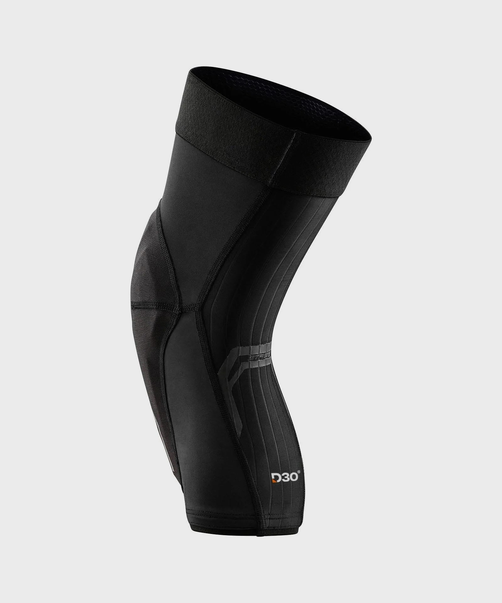 Troy Lee Designs Stage Pro Cycle Knee Guard Solid Black - FREE UK Shipping, FREE 365 Day Returns | Moto Central