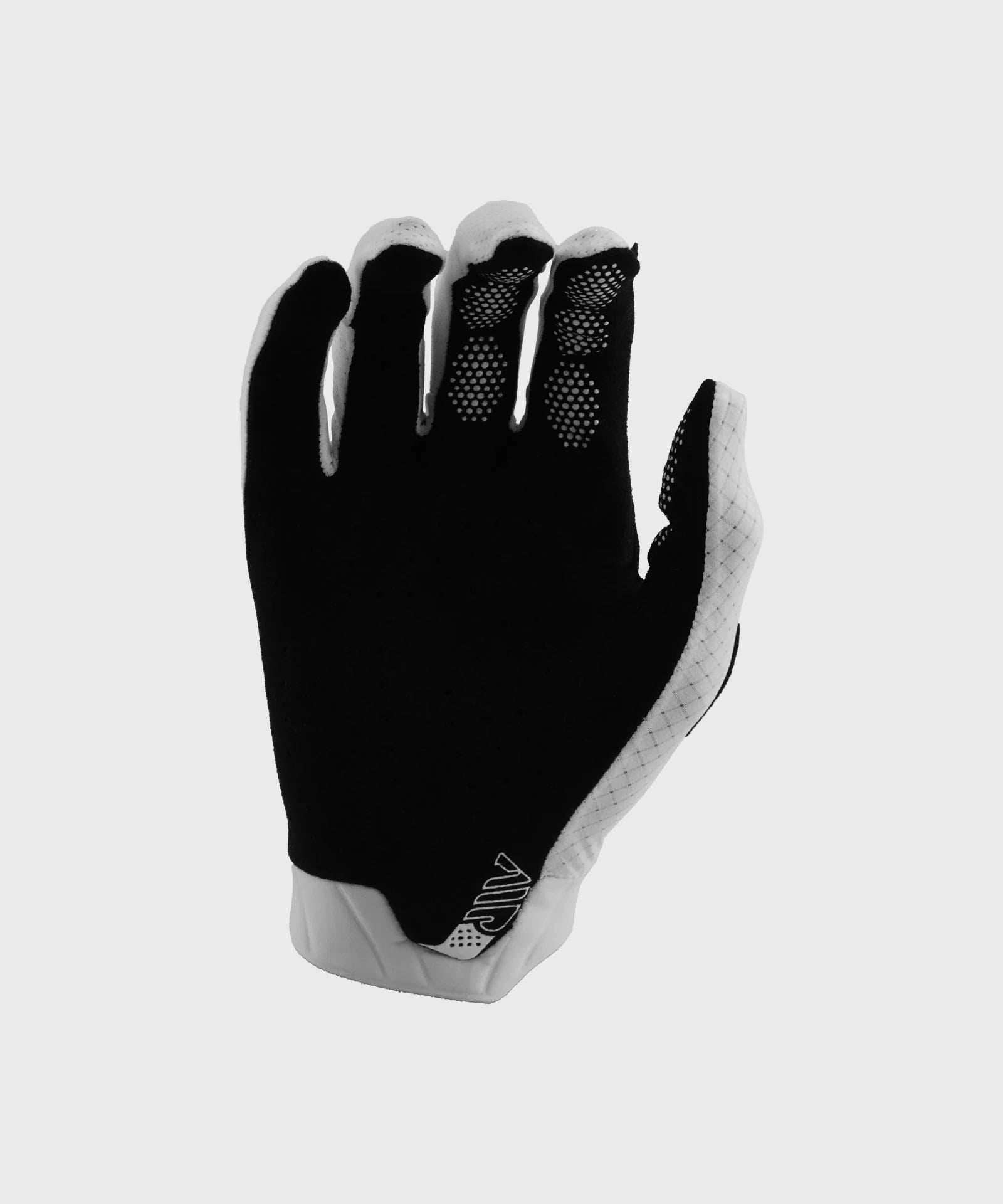 Troy Lee Designs Air Cycle Gloves Mono White - FREE UK Shipping, FREE 365 Day Returns | Moto Central