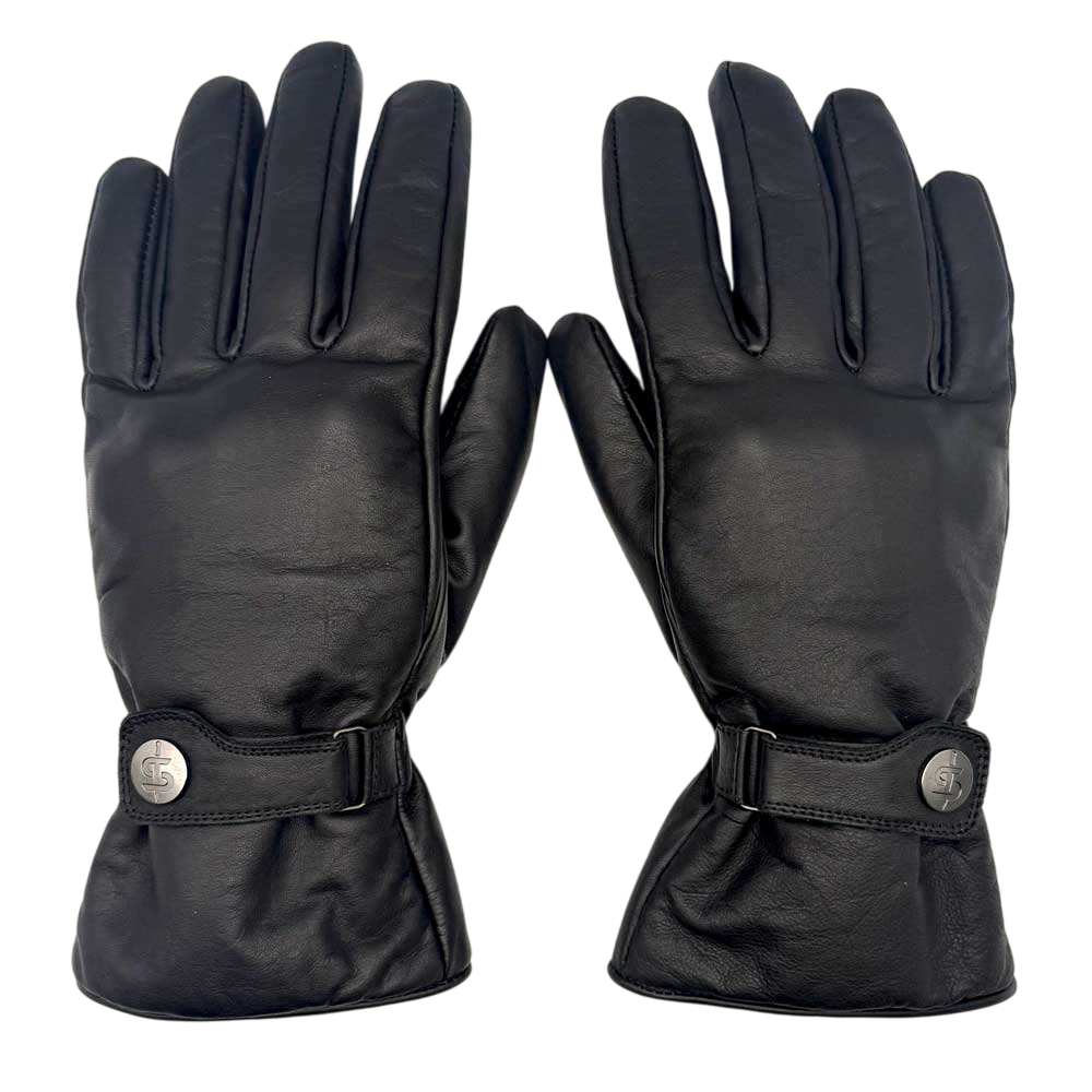 Spada Injector CE Leather Gloves Black FREE UK Delivery, FREE 365 Day Returns | Moto Central