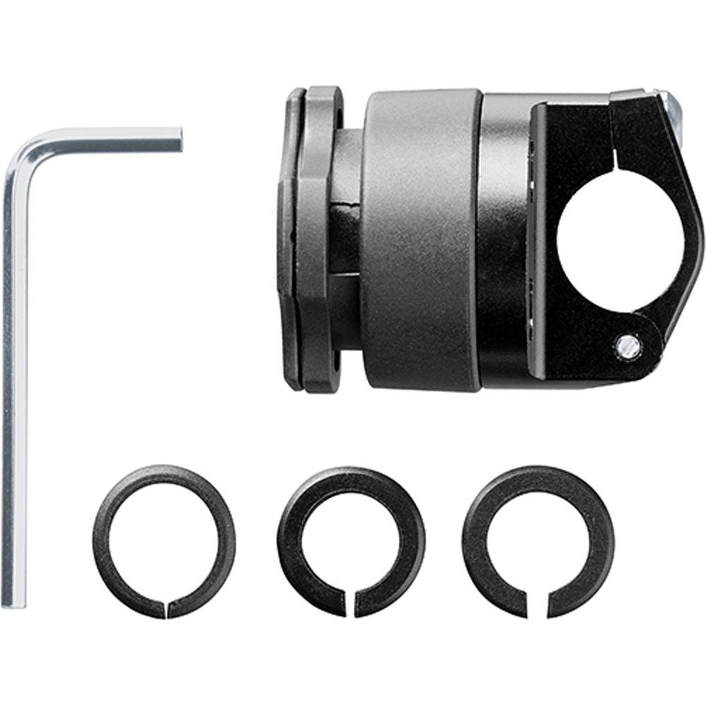Quiklox By Interphone Mirror Mount Kit Black