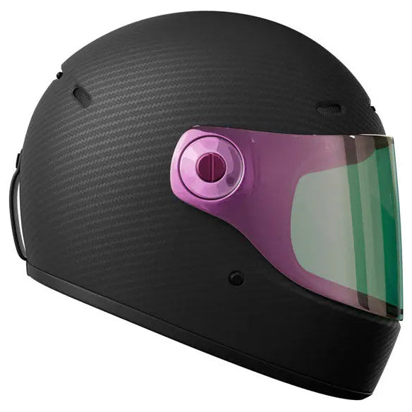 John Doe JD/One Frozen Carbon full-face motorcycle helmet, right-side profile