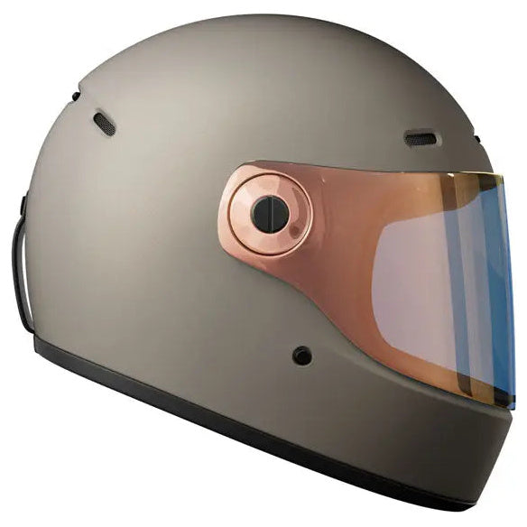 John Doe JD/One Frozen Titanium full-face motorcycle helmet, right-side profile