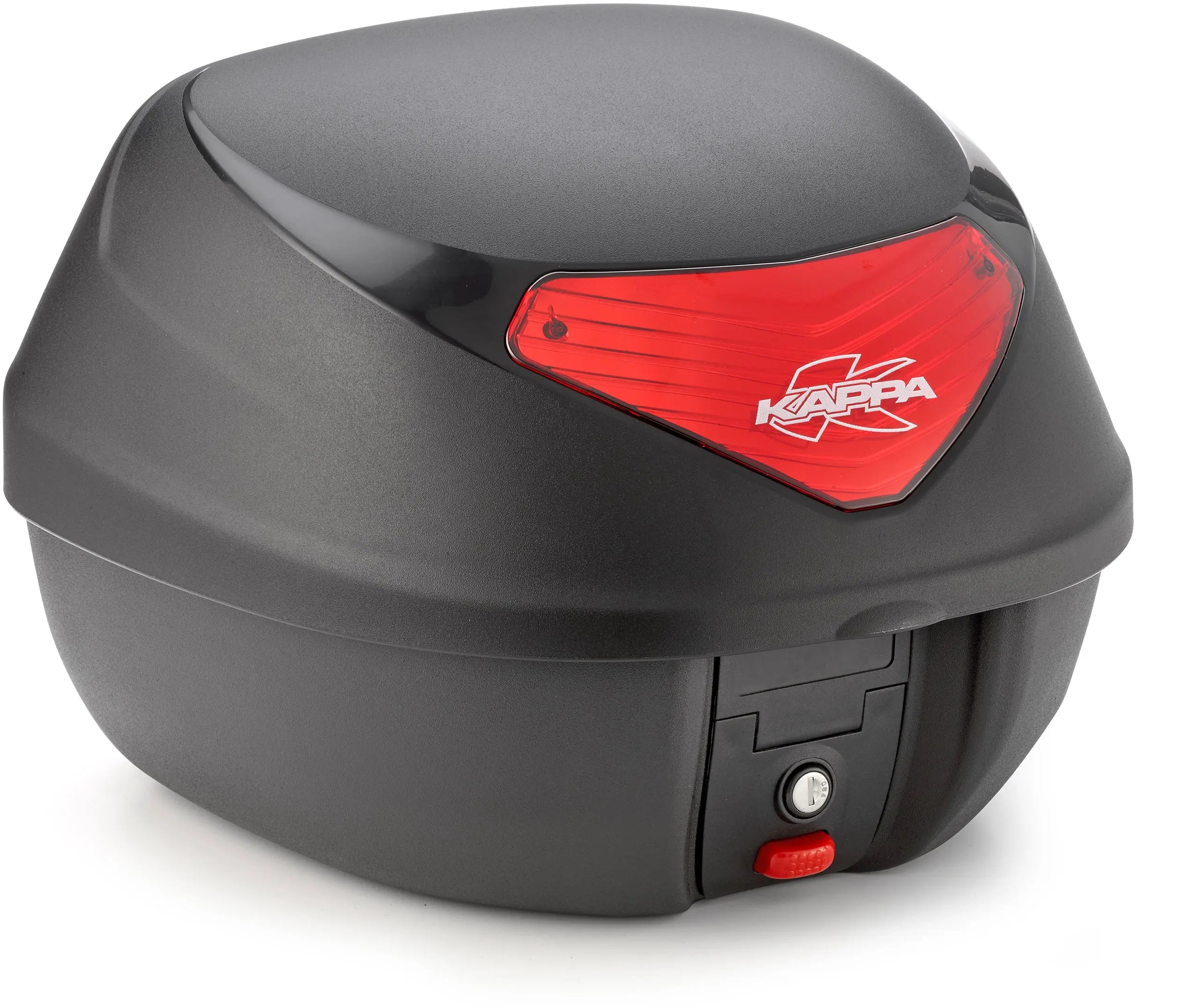 Kappa K29N Monolock Top Case Black Embossed - 29 L FREE UK Delivery, FREE 365 Day Returns | Moto Central