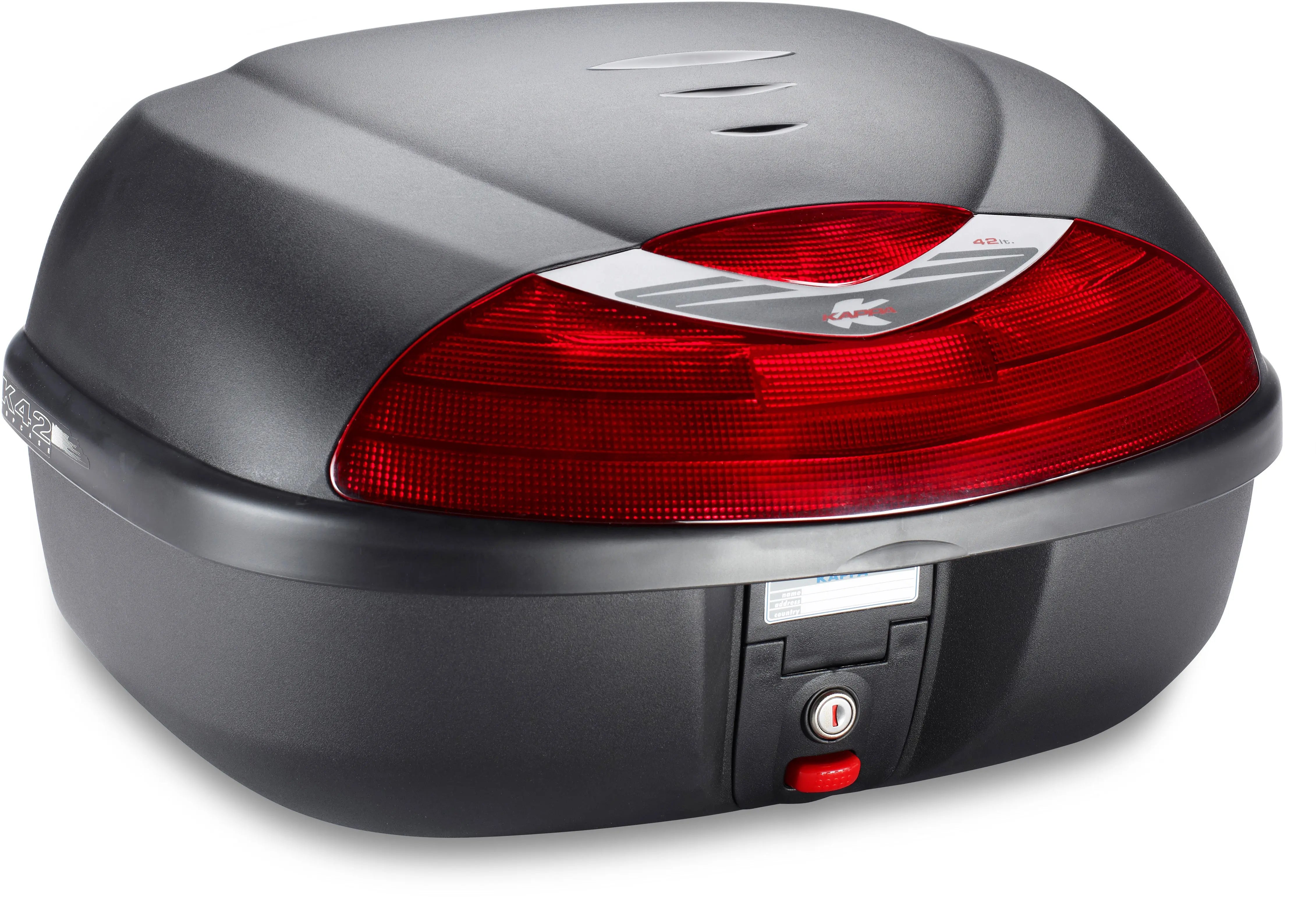 Kappa K42N Top Case Black - 42 L FREE UK Delivery, FREE 365 Day Returns | Moto Central