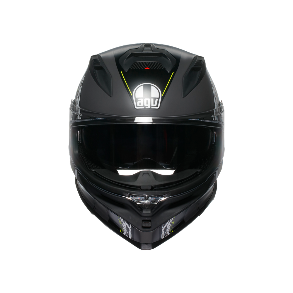 AGV K7 Kyber Matt Grey / Fluo Yellow