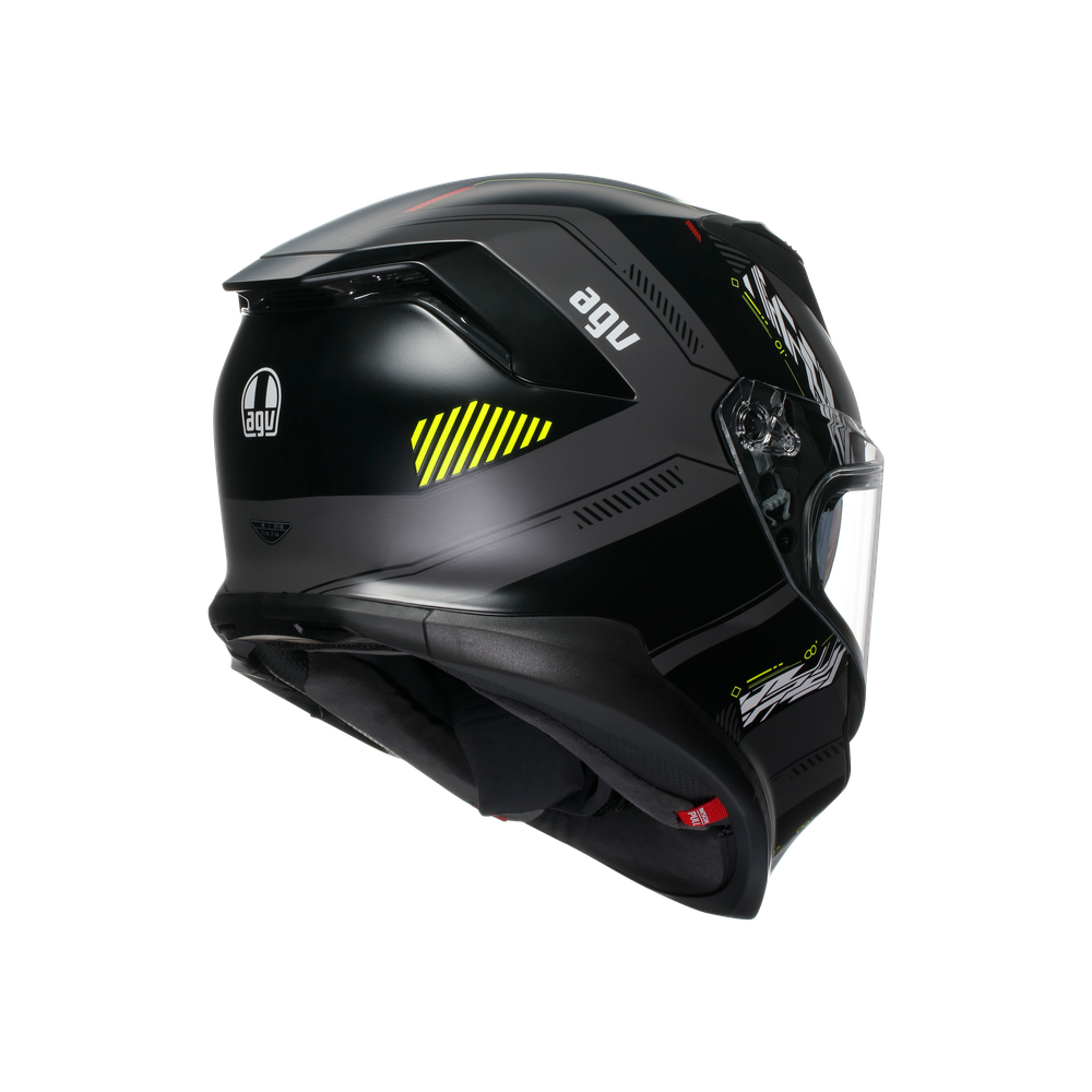 AGV K7 Kyber Matt Grey / Fluo Yellow