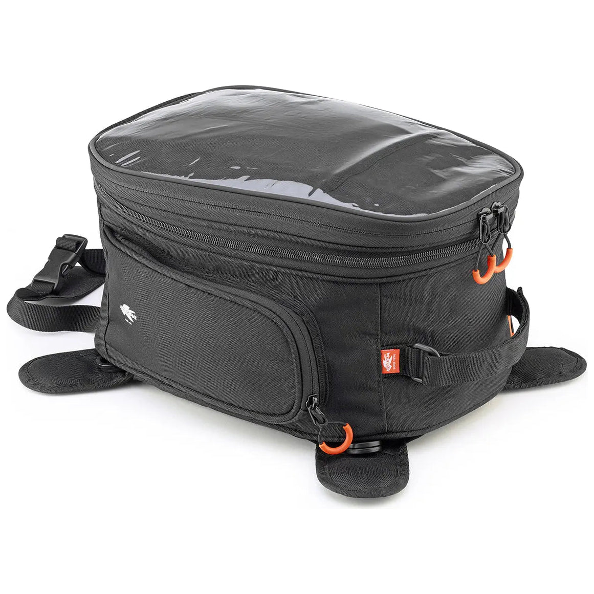 Kappa ST101B Stryker Extensible Tank Bag, front three-quarter view on white