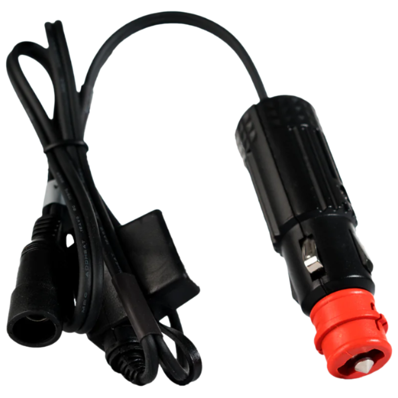 Keis Cigarette Lighter / DIN Power Supply Lead - complete cable view