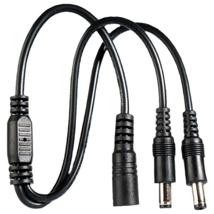 Keis Glove Charger Splitter Lead For Glove Batteries - three-connector cable view