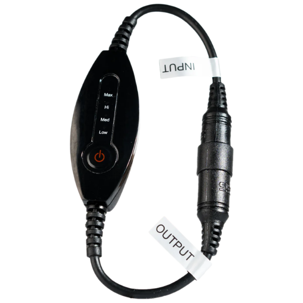 Keis Light Duty Controller For Inner Gloves / Socks / Soles / Vests Only - vertical controller and cable view