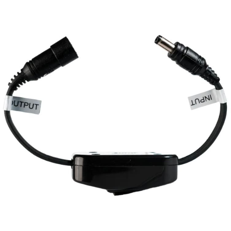 Keis On / Off Switch - horizontal switch and connectors view