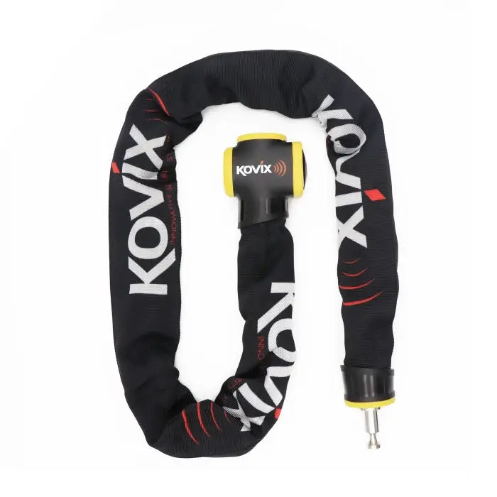 Kovix KCL10 Alarm Chain Lock Black - 1.2m x 10mm FREE UK Delivery, FREE 365 Day Returns | Moto Central