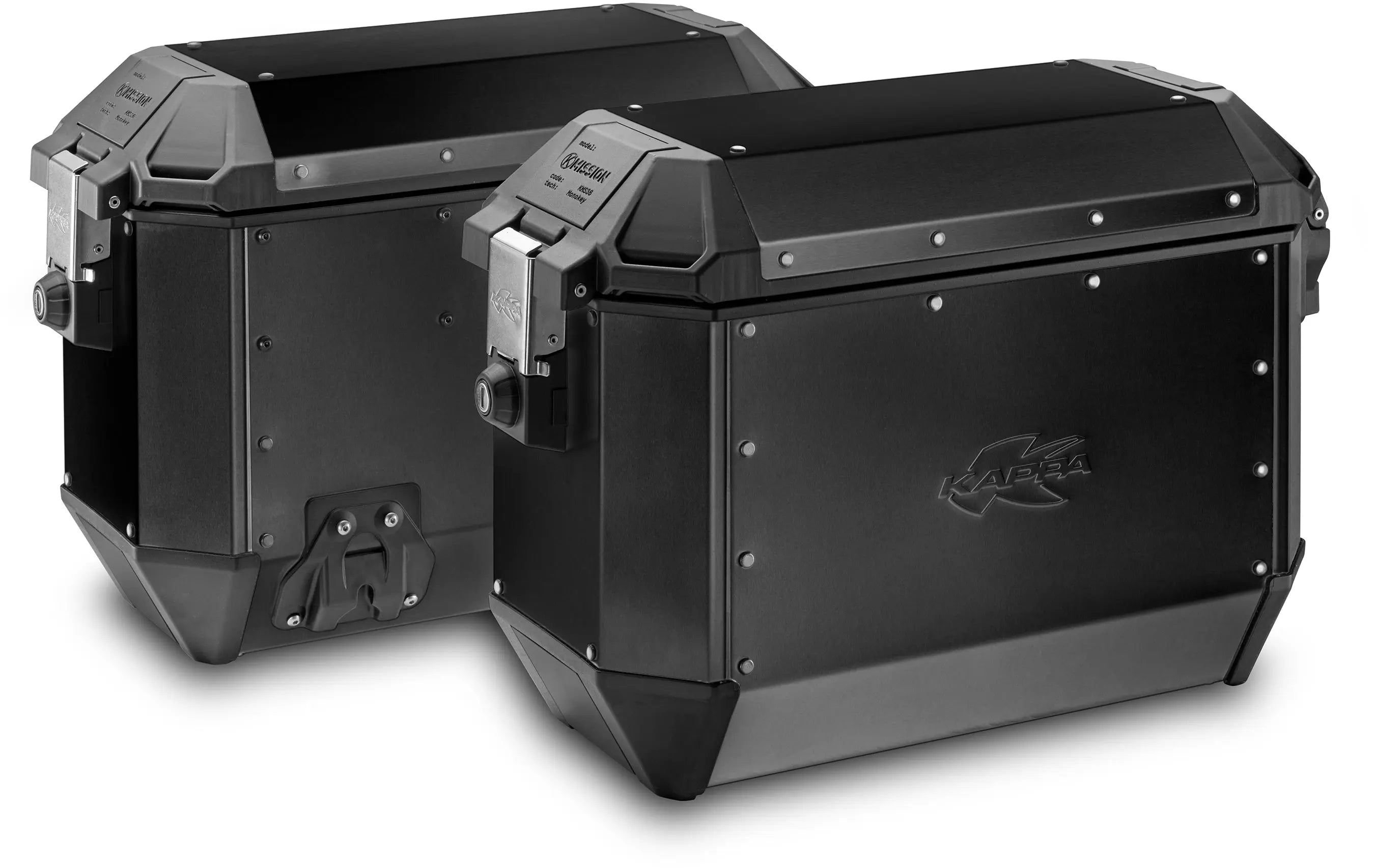Kappa KMS36BPACK2-Side Cases For K'Mission - 36 L FREE UK Delivery, FREE 365 Day Returns | Moto Central