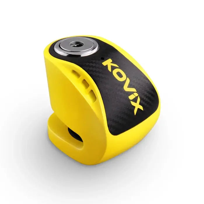 Kovix Overlord KNS6 Alarm Disc Lock Yellow - 6mm Pin FREE UK Delivery, FREE 365 Day Returns | Moto Central