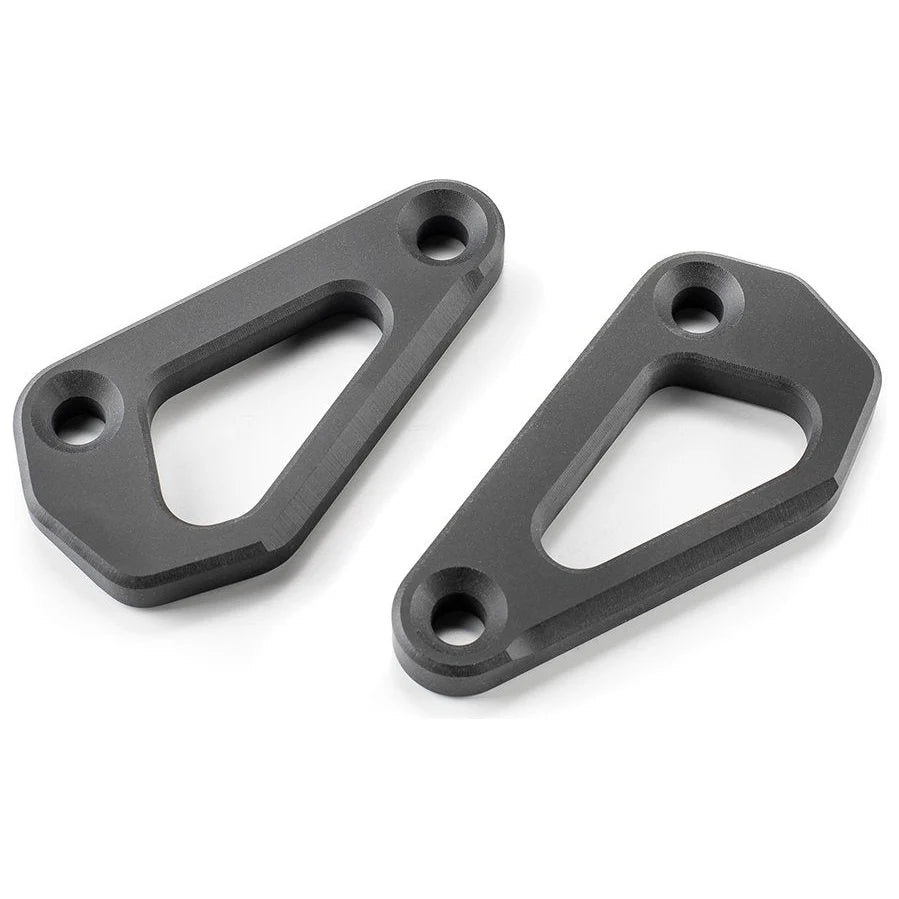 Kriega OS-Footrest Eliminator Black For Aprilia Tuareg 660 – pair of mounting plates