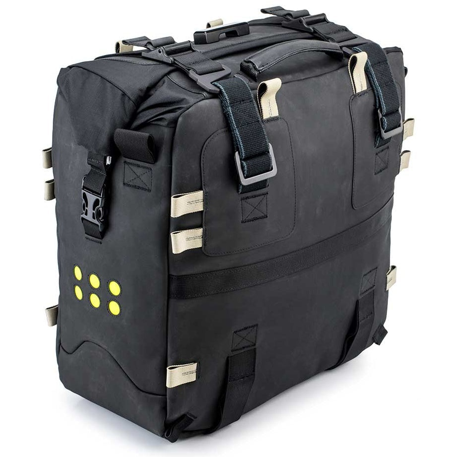 Kriega OS 32 Soft Pannier Black - 32 Liters - rear three-quarter view
