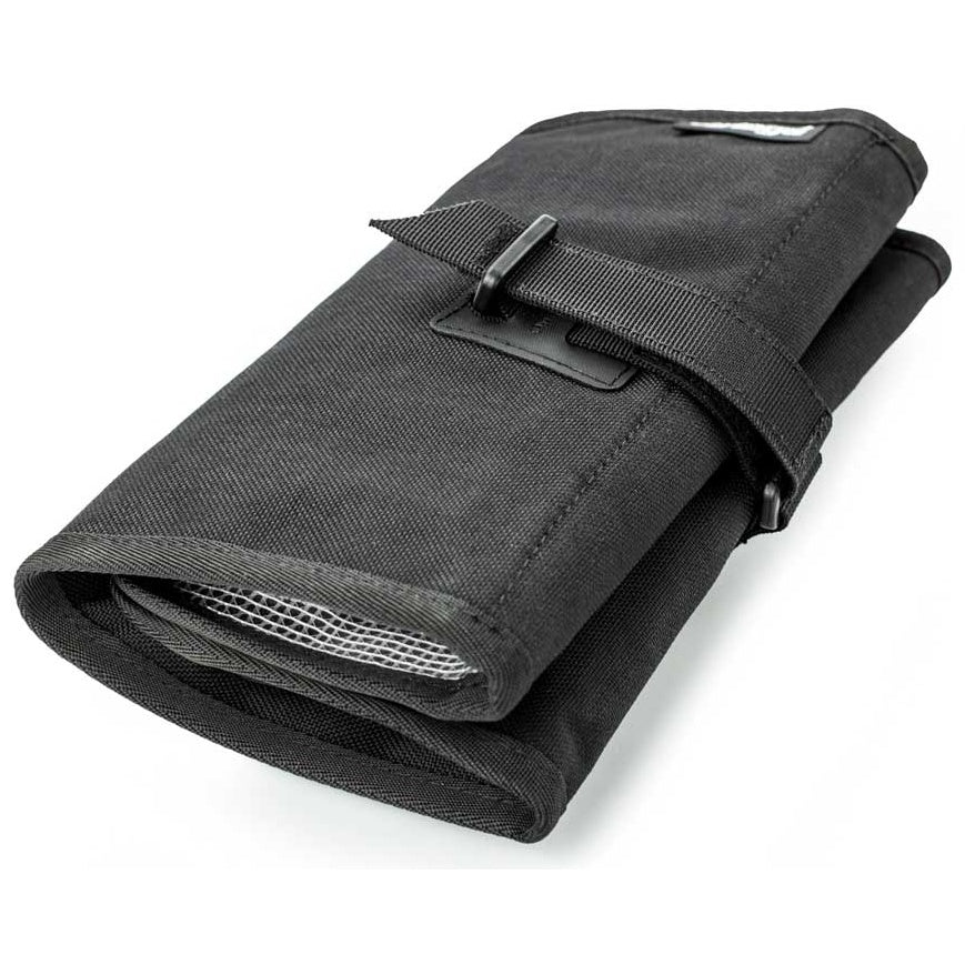 Kriega Tool Roll Bag Black - 550 x 225mm - rolled view