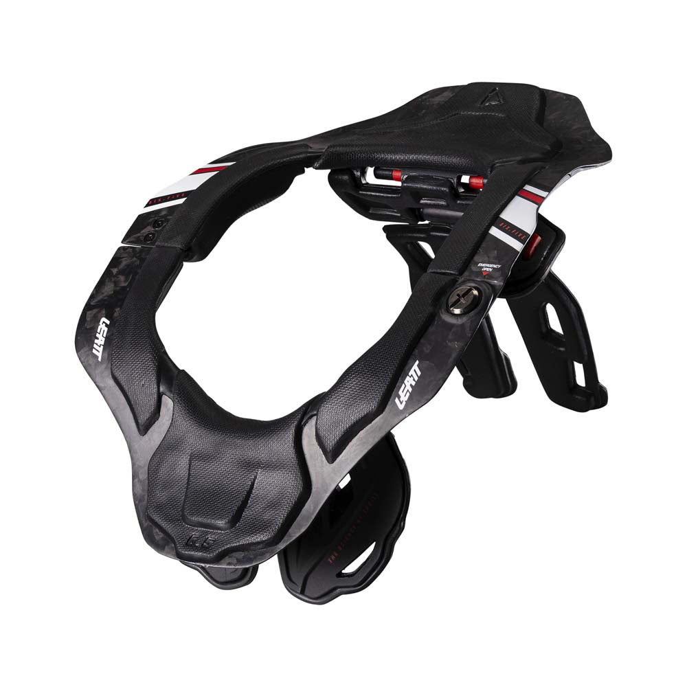 Leatt 6.5 Carbon Neck Braces Black / White