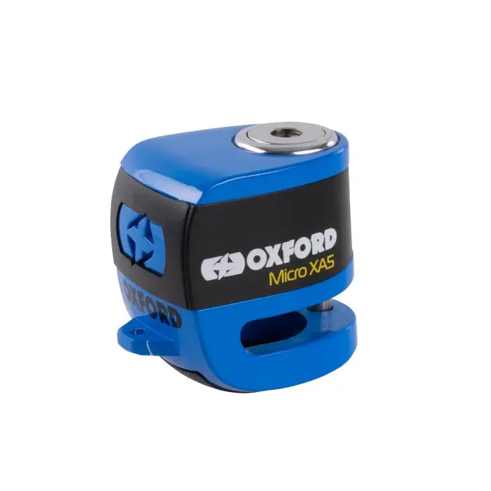 Oxford Micro XA5 Alarm Disc Lock Blue - 5.5mm FREE UK Delivery, FREE 365 Day Returns | Moto Central
