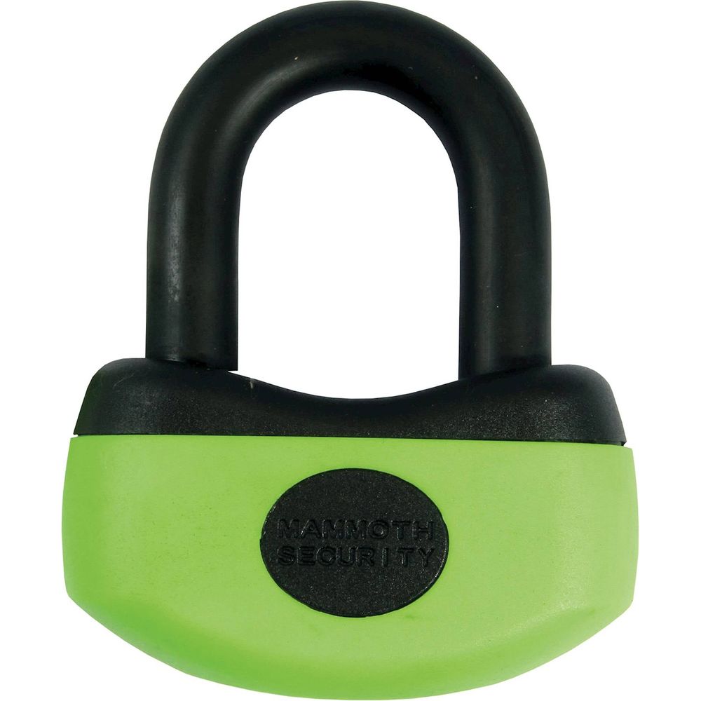 Mammoth Security Thatcham Mini U-Disc Lock With 13mm Pin And Free Reminder Coil