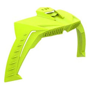 LS2 FF805 Air Vent Rear H-V Yellow – replacement motorcycle helmet rear air vent – front view