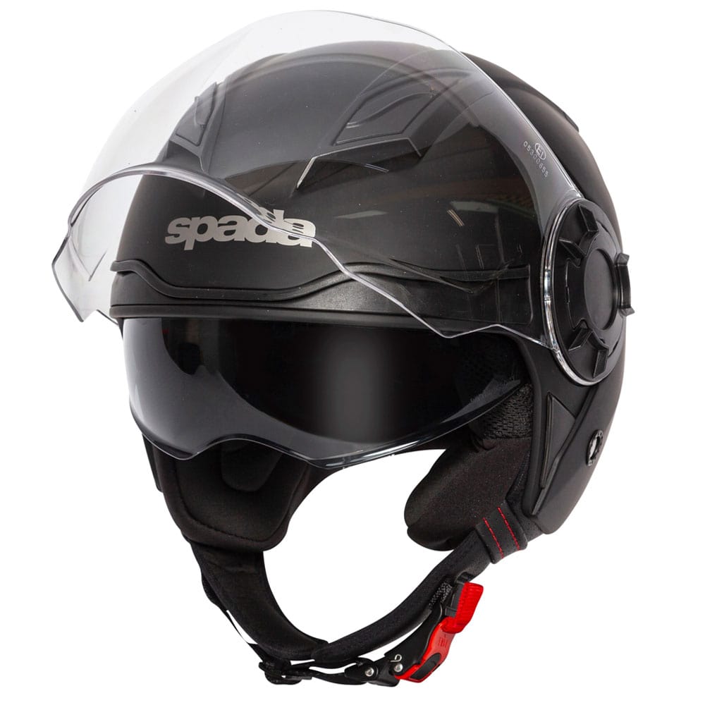 Spada Lycan 06 Matt Black FREE UK Delivery, FREE 365 Day Returns | Moto Central