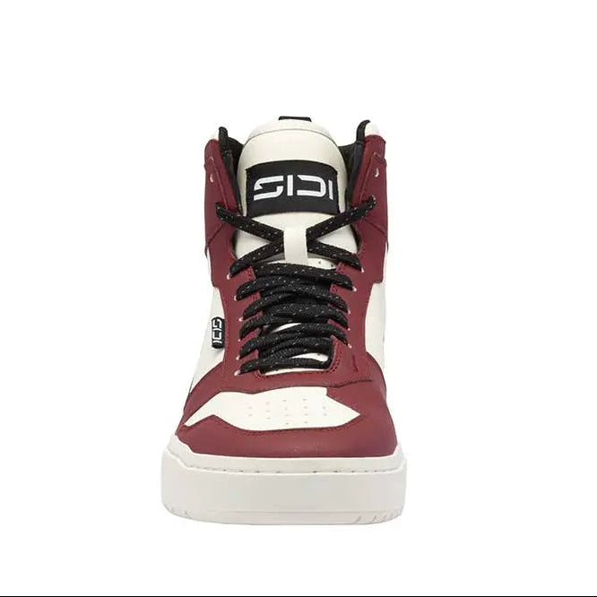 Sidi Lynx CE Short Boots Black / Dark Red FREE UK Delivery, FREE 365 Day Returns | Moto Central