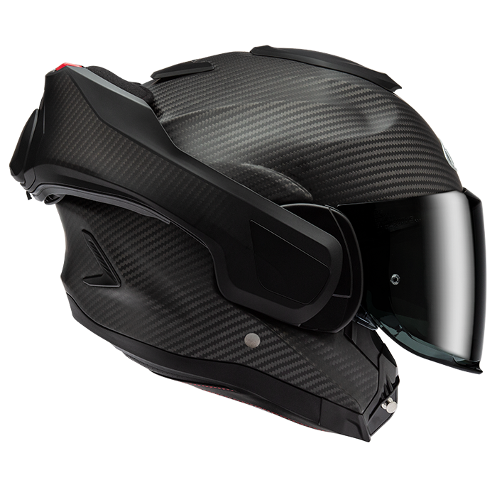 HJC F100 Matt Carbon FREE UK Delivery, FREE 365 Day Returns | Moto Central