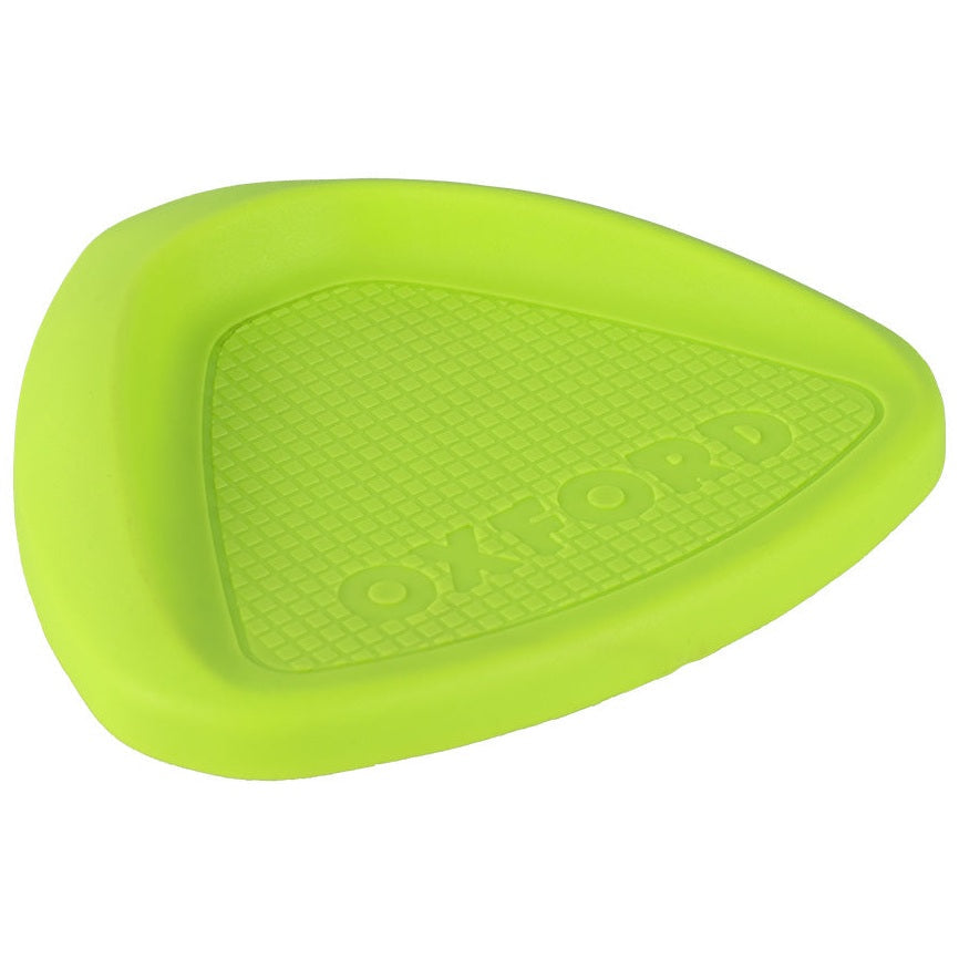 Oxford Magnimate Side Stand Support Fluo Green, side view