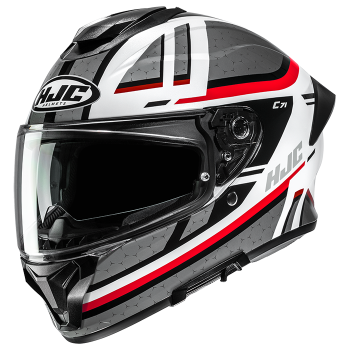 HJC C71 Novah MC1 Red FREE UK Delivery, FREE 365 Day Returns | Moto Central