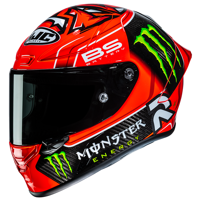 HJC RPHA 1 V2 Carbon Quartararo Replica MC1 Red FREE UK Delivery, FREE 365 Day Returns | Moto Central