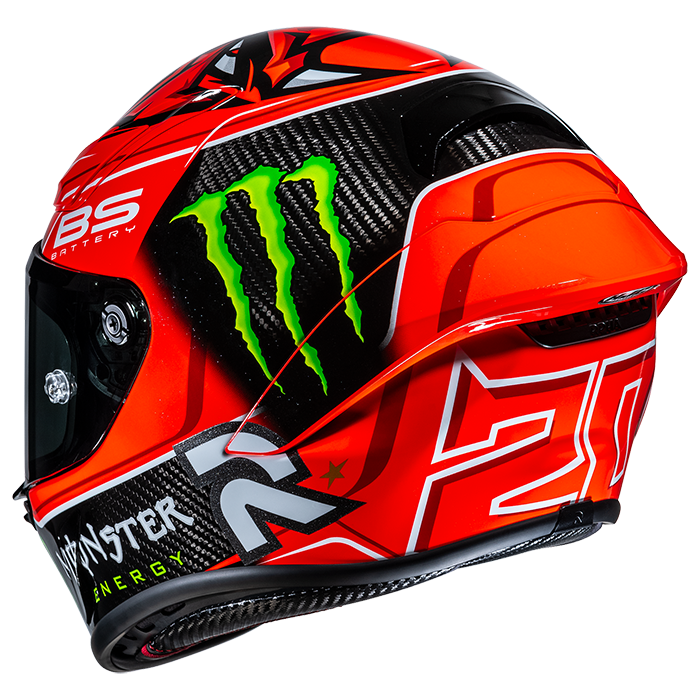 HJC RPHA 1 V2 Carbon Quartararo Replica MC1 Red FREE UK Delivery, FREE 365 Day Returns | Moto Central