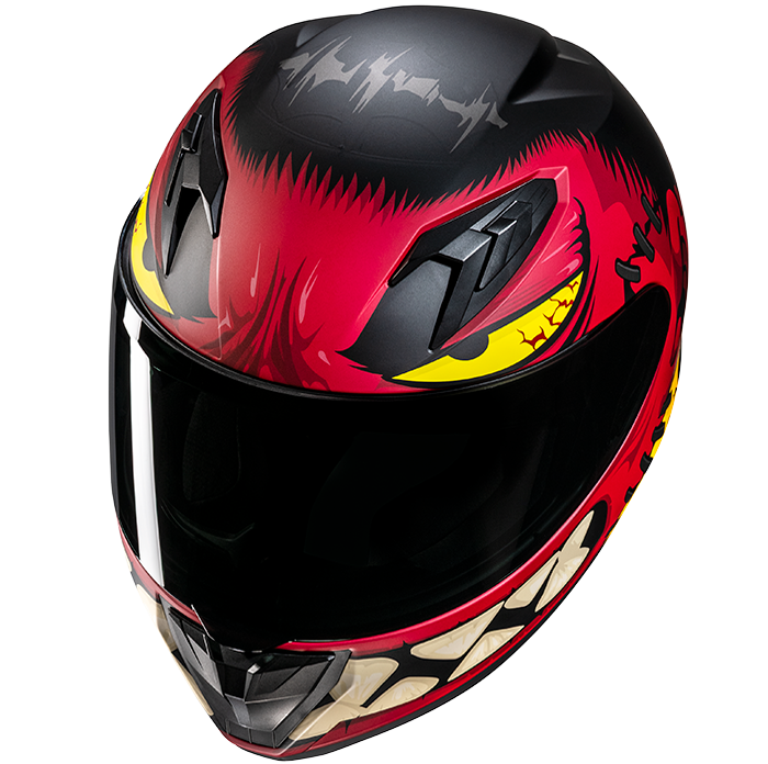 HJC Y10 Kids Frank MC1SF Red FREE UK Delivery, FREE 365 Day Returns | Moto Central