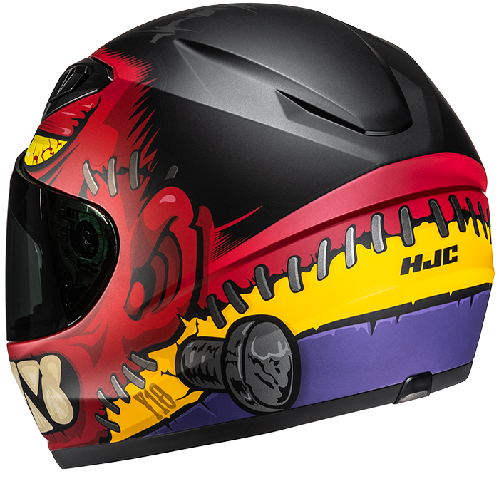 HJC Y10 Kids Frank MC1SF Red FREE UK Delivery, FREE 365 Day Returns | Moto Central