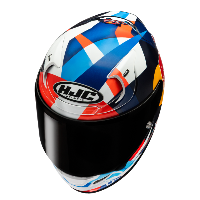 HJC RPHA 12 Red Bull Misano GP 2 MC21 White / Red / Blue FREE UK Delivery, FREE 365 Day Returns | Moto Central