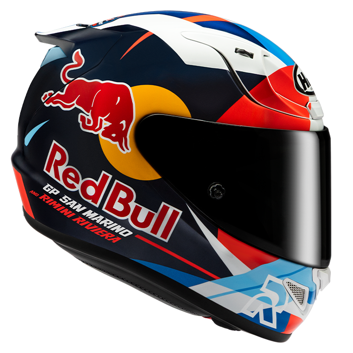 HJC RPHA 12 Red Bull Misano GP 2 MC21 White / Red / Blue FREE UK Delivery, FREE 365 Day Returns | Moto Central