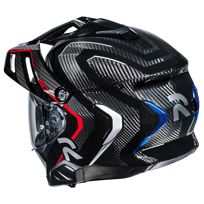 HJC RPHA 60 Carbon Oure MC21 White / Blue / Red FREE UK Delivery, FREE 365 Day Returns | Moto Central