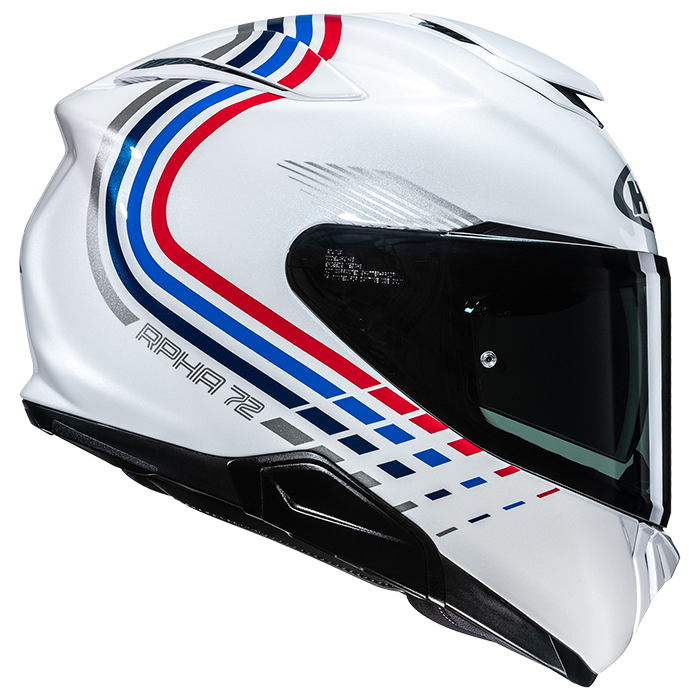 HJC RPHA 72 Veldine MC21 White / Blue / Red FREE UK Delivery, FREE 365 Day Returns | Moto Central