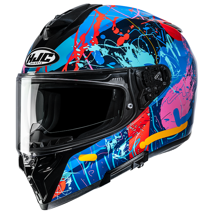 HJC i72 Electra MC28 Blue / Purple / White FREE UK Delivery, FREE 365 Day Returns | Moto Central
