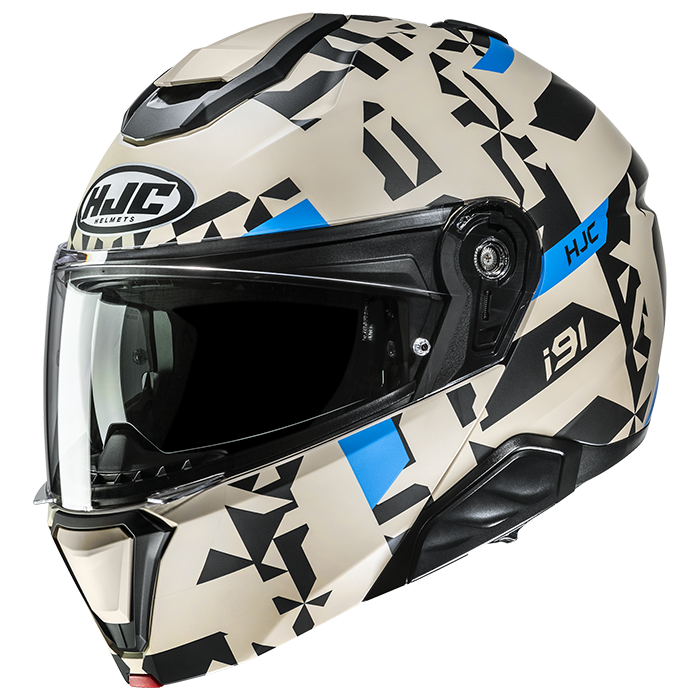 HJC i91 Enzi MC2SF Blue FREE UK Delivery, FREE 365 Day Returns | Moto Central