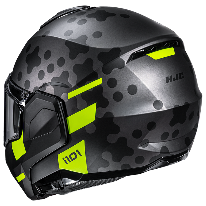 HJC i101 Astel MC3HSF Yellow FREE UK Delivery, FREE 365 Day Returns | Moto Central